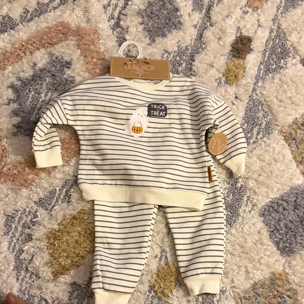 Lila & Jack Outfit with Ghost Design
